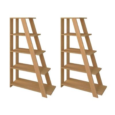 Conjunto De Estantes Brighton Freijó