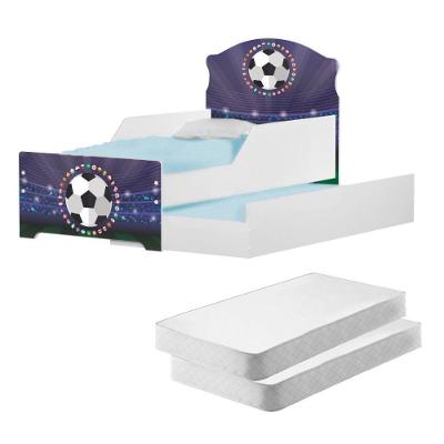 Bicama Infantil Uly Futebol Bandeiras Com Colchões