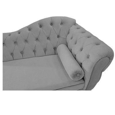 Recamier Diana 160cm Lado esquerdo Corano Cinza