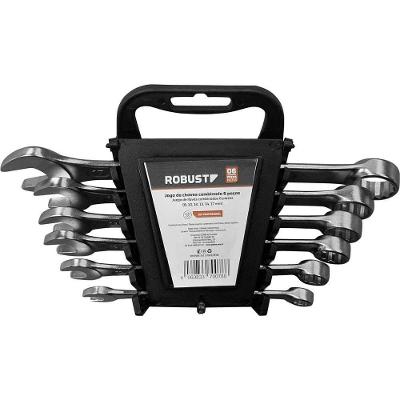 Jogo De Chaves Combinadas, 8,0 Mm A 17,0 Mm, Com 6 Peças, S09105006 3370078, Robust Ostenvonder