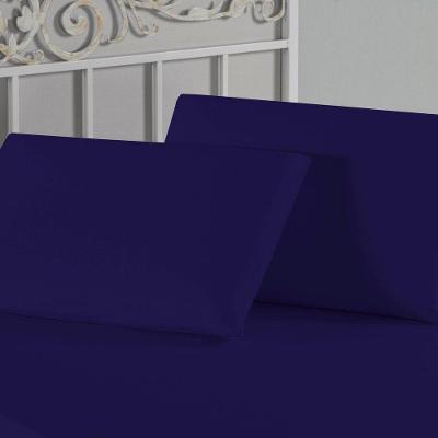 Kit Fronhas Nobre 2 Peças 50cm X 70cm Malha 100% Algodão - Roxo