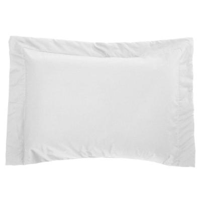 Porta Travesseiro Bell Percal 150 Fios 1 Peça 100% Algodão - Branco