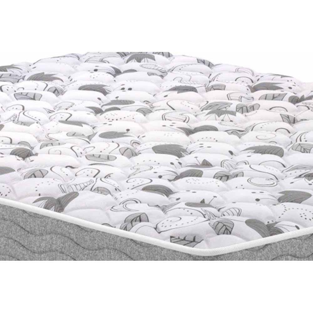 Cama Box Queen: Colchão Ortopédico Probel D45/EP Guarda Costas Próextreme Double Face + Base CRC Suede Gray(158x198) - 4