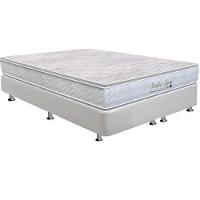 Cama Box Queen: Colchão Molas Ensacadas Orthoflex MasterPocket Starflex Dream New + Base CRC Courano White(158x198) - 1