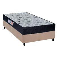 Cama Box Solteiro: Colchão Ortopédico Orthoflex Foggia Sogni Unic Face + Base CRC Suede Clean(88x188) - 7