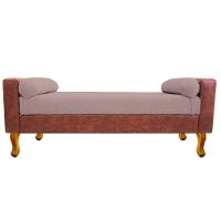 Recamier Félix Casal 140cm Corano Nozes e Linho Rosê - 6