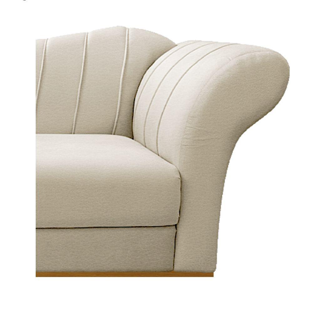 Recamier Vanessa 140cm Lado Esquerdo Corano Bege Doce Sonho - 4