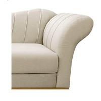 Recamier Vanessa 140cm Lado Esquerdo Corano Bege Doce Sonho