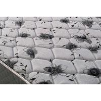 Cama Box Casal: Colchão Anatômico Herval D28/AG65 Black + Base CRC Suede Gray(138x188) - 3