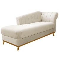 Recamier Vanessa 160cm Lado Esquerdo Corano Bege Doce Sonho - 1