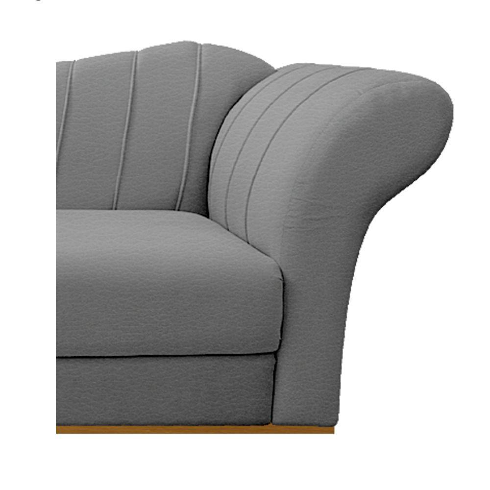 Recamier Vanessa 160cm Lado Esquerdo Corano Cinza Doce Sonho - 2