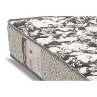 Cama Box Baú Queen: Colchão Espuma Ortobom D26 Physical Ultra Resistente + Base CRC Courano White(158x198)