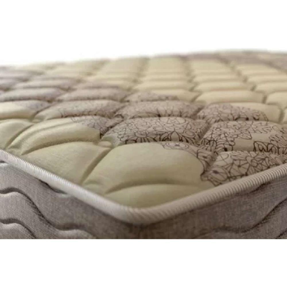 Cama Box Solteiro: Colchão Espuma D33 Probel /EP Anatômico Guarda Costas Próintense Double Face+ Base CRC Courano White(88x188) - 3