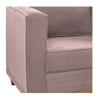 Sofá 2 Lugares Europa Linho Rosê - 3