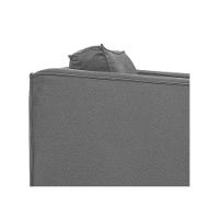 Sofá 2 Lugares Europa Suede Cinza - 2