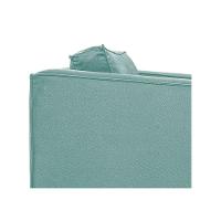 Sofá 2 Lugares Europa Suede Azul Tiffany - 2