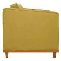 Sofá 2 Lugares Europa Suede Amarelo - 3