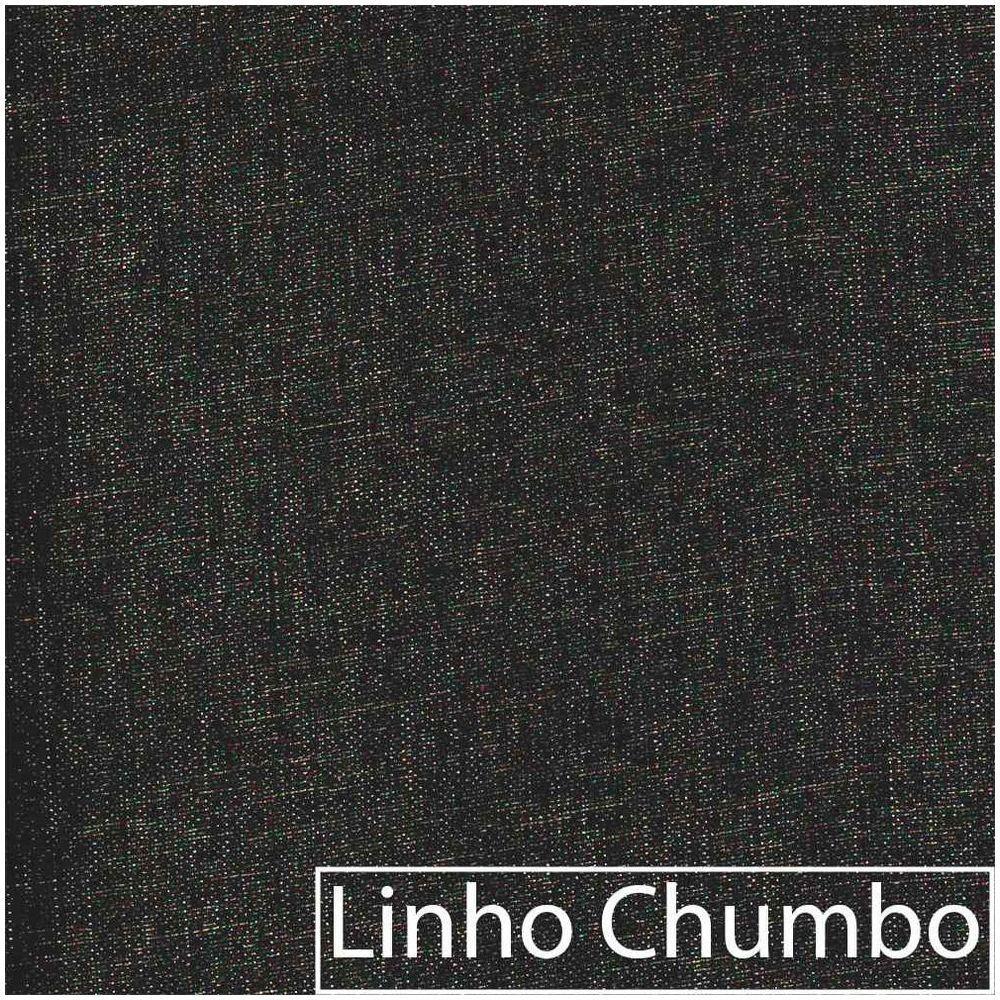 Sofá 2 Lugares Europa Linho Chumbo - 6