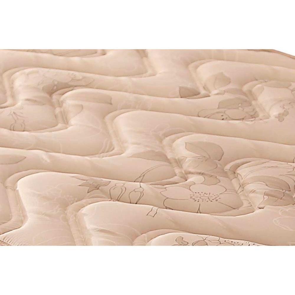 Cama Box Casal: Colchão Espuma D33 Paropas Pasquale + Base CRC Rústico Clean(138x188) - 5