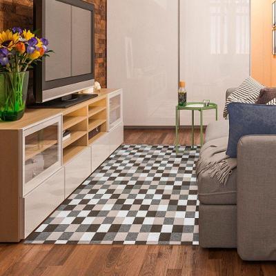 Tapete Em Tecido Jacquard Com Látex 2,00 M X 3,00 M 75% Algodão, 25% Poliéster - Pixel Caramelo