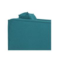 Sofá 2 Lugares Europa Suede Azul Turquesa