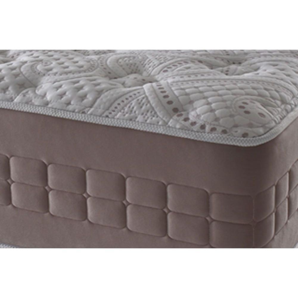 Cama Box Baú King: Colchão Molas MasterPocket Ensacadas Anjos   Richesse + Base CRC Courano White(193x203) - 4