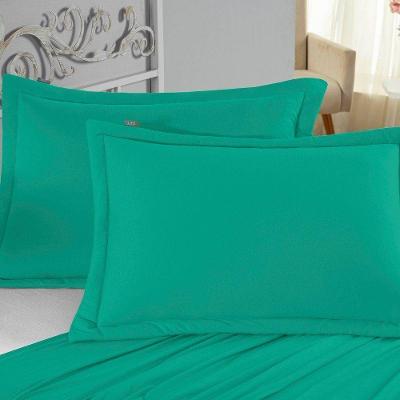 Porta Travesseiro Matelado Nobre 1 Peça Malha 100% Algodão - Jade