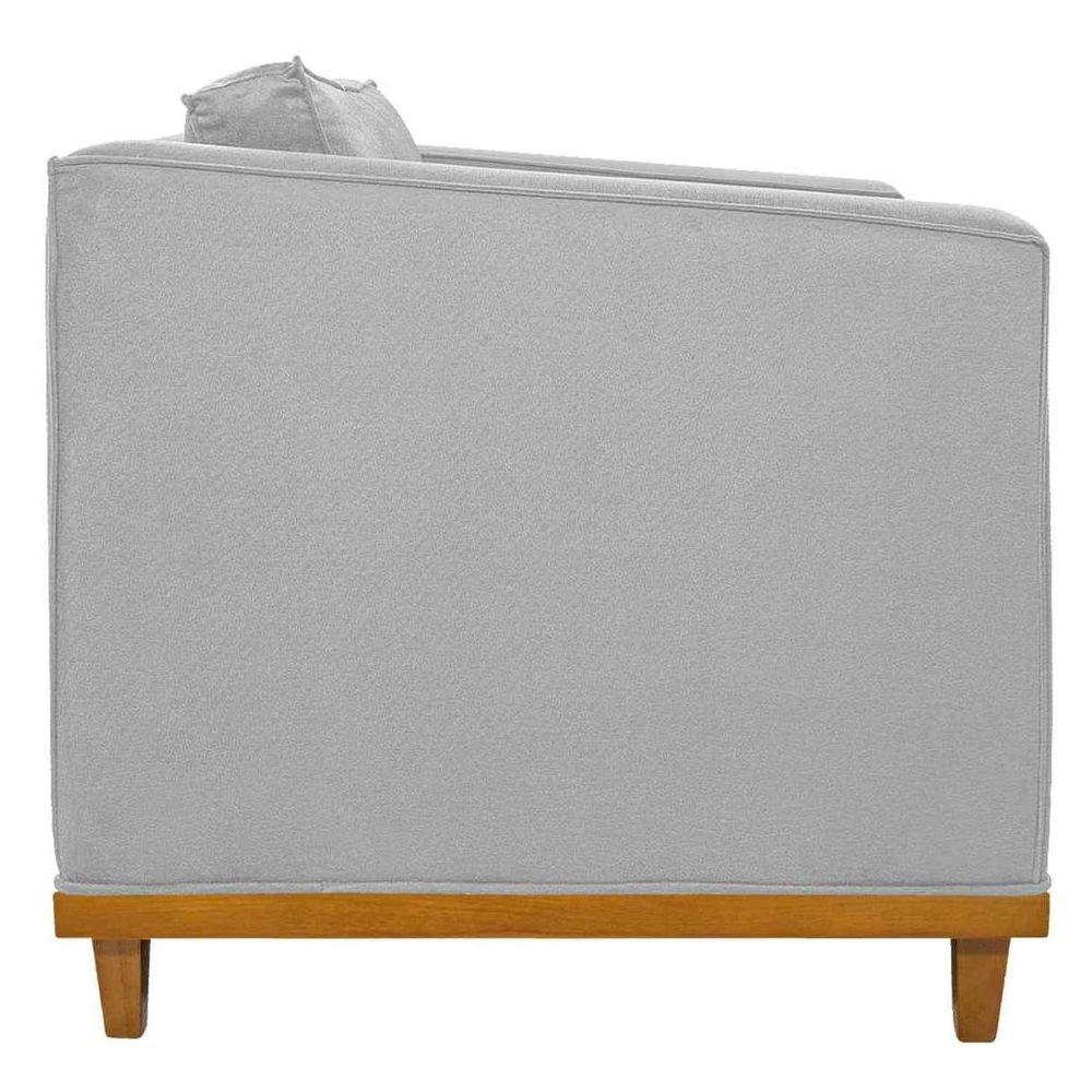 Sofá 2 Lugares Europa Corano Branco - 5