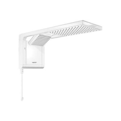 Chuveiro Acqua Duo Flex Eletrônico 6800W com Pressurizador Integrado Branco 220V