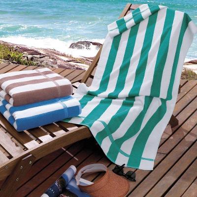 Toalha De Praia Ipanema 450g/m² 01 Peça 1,50m X 80cm 100% Algodão - Bege