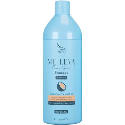 Zap Me Leva Com Você - Shampoo Nutrição óleo De Coco E Pantenol 1l