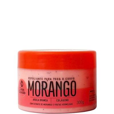 Corpo Dourado Fruktais - Esfoliante Corporal Morango E Colágeno 300g