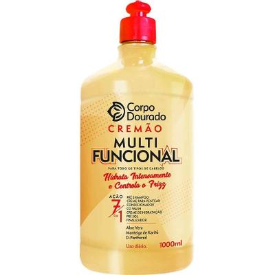 Corpo Dourado Cremão Multifuncional - Creme 7 Em 1 Hidratante Antifrizz 1l