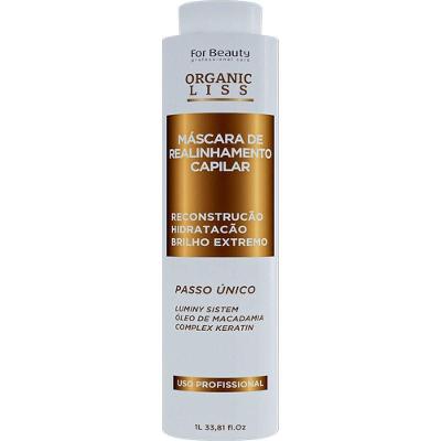 For Beauty F-liss - Escova Progressiva Passo único Sem Formol 1l