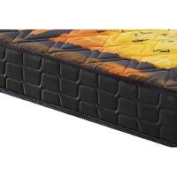 Cama Box Baú Casal: Colchão Ortopédico Anjos D28 / Ag65 Pantanal + Base Crc Suede Black(138X188) - 2