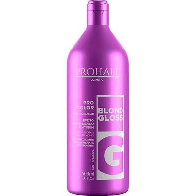 Prohall Pro Color - Máscara Blond Gloss Efeito Loiro Perolado Platinum 500ml