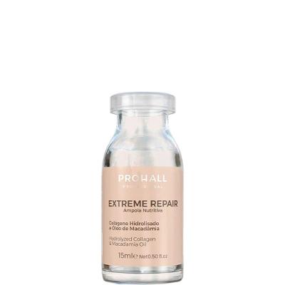 Prohall Extreme Repair - Ampola Nutritiva óleo De Macadâmia 15ml