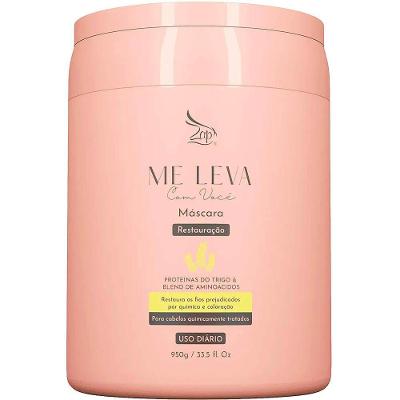 Zap Me Leva Com Você - Máscara Restauração Trigo E Aminoácidos 950g
