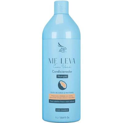 Zap Me Leva Com Você - Condicionador Nutrição óleo De Coco E Pantenol 1l