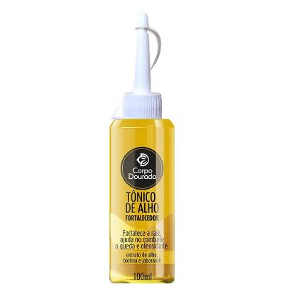 Corpo Dourado - Tônico De Alho Fortalecedor Com Biotina E Jaborandi 100ml