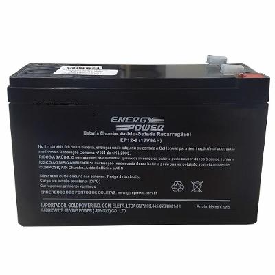 Bateria Selada Para Nobreak Energypower Ep12-9, Vrla, Recarregável, 12v 9ah - 1ep021