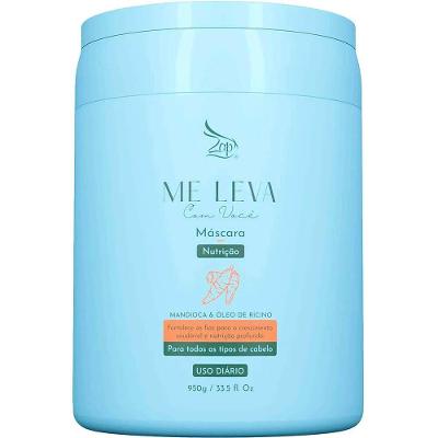 Zap Me Leva Com Você - Máscara Nutrição Mandioca E óleo De Rícino 950g