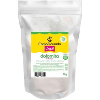 Corpo Dourado Depil - Dolomita Pré Depilação Multifunção 1kg