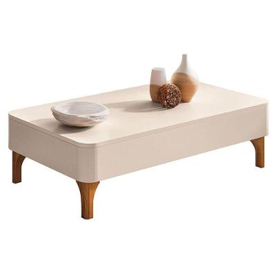 Mesa De Centro Liz Off White - Hb Móveis