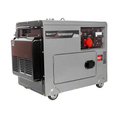 Gerador Diesel Toyama 6,5kva Trifásico Cabinado Ats Ready Partida Elétrica Tdg7000se3dxp 220V