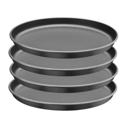 Kit 4 Assadeiras Pizza Alumínio 30cm Brasil Grafite Tramontina 20058030