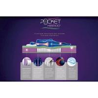 Cama Box Baú Queen: Colchão Molas Castor Pocket Revolution Híbrido + Base CRC Suede Clean(158x198) - 5