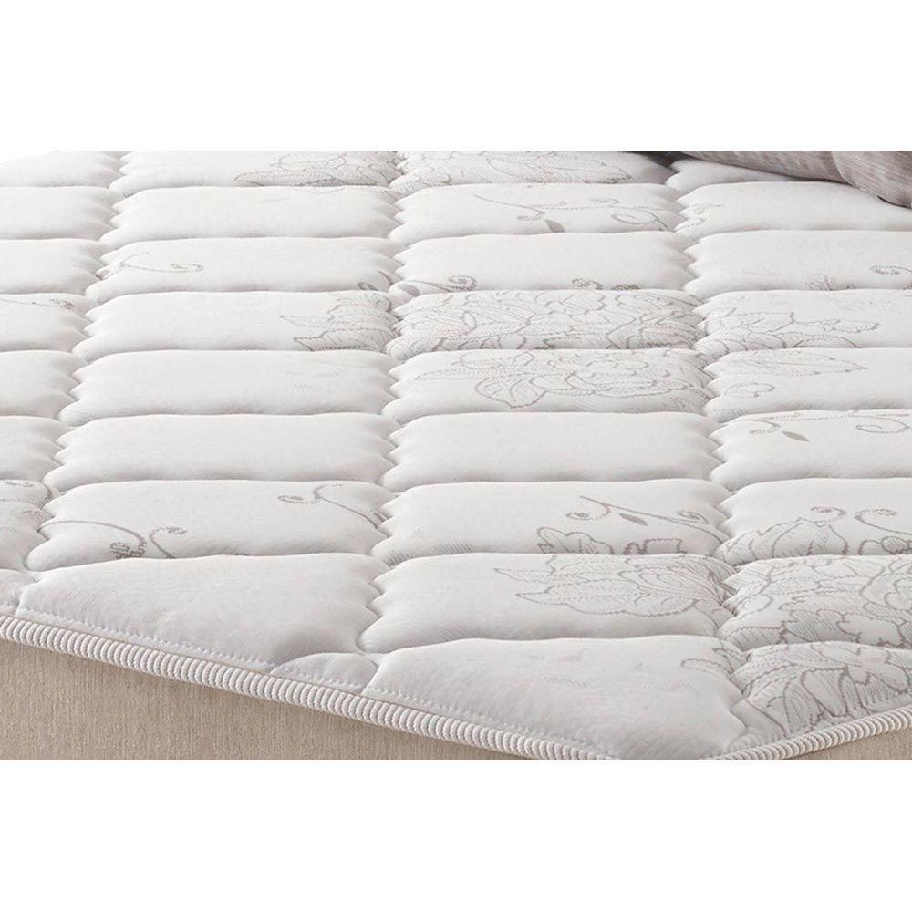 Cama Box Casal: Colchão Molas Anjos MasterPocket Ensacadas Classic + Base CRC Courano Branco(138x188) - 6