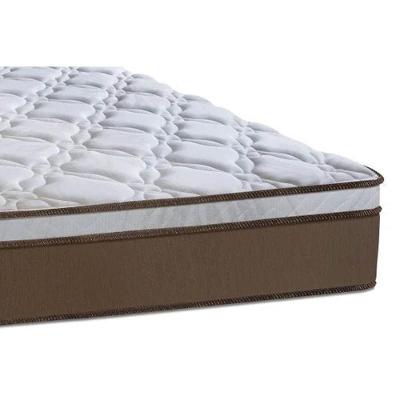 Cama Box King: Colchão Molas Pocket Ensacadas Castor  Revolution + Base CRC Suede Bege(193x203)