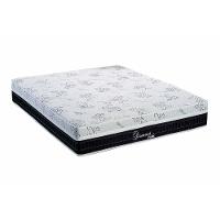Cama Box Casal: Colchão Molas Ensacadas Polar MasterPocket Diamond + Base CRC Rústico Black(138x188) - 2